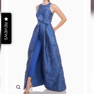 Kay Unger Adelaide Walk Thru Jumpsuit